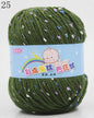 High Quality Baby Cotton Cashmere Yarn For Hand Knitting Crochet Worsted Wool Thread Colorful Eco-dyed Needlework