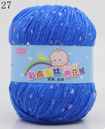 High Quality Baby Cotton Cashmere Yarn For Hand Knitting Crochet Worsted Wool Thread Colorful Eco-dyed Needlework