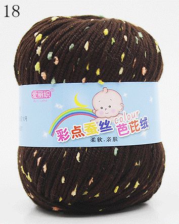 High Quality Baby Cotton Cashmere Yarn For Hand Knitting Crochet Worsted Wool Thread Colorful Eco-dyed Needlework