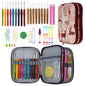 DIY Needle Arts Craft Crochet Hook Set and Bag Animal Ergonomic Yarns Crochet Knitting Needle Scissors Sewing Set Accessories