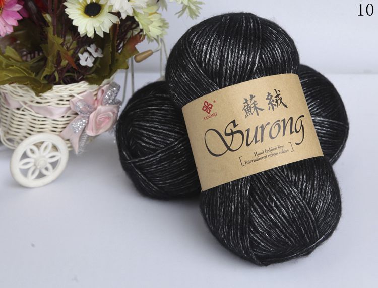 100g/Ball 325m Knitting Yarn Crochet Needlework Thick Wool Thread Yarn For Hand Knitting Scarf Sweater Crochet Yarn