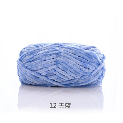 100g 80M Chenille Velvet Knitting Yarn Wool Thick Warm Crochet Knitting Yarns Cotton Baby Woolen DIY hand-knitted Sweater