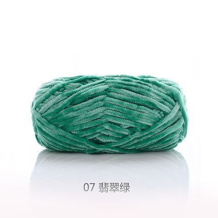 100g 80M Chenille Velvet Knitting Yarn Wool Thick Warm Crochet Knitting Yarns Cotton Baby Woolen DIY hand-knitted Sweater