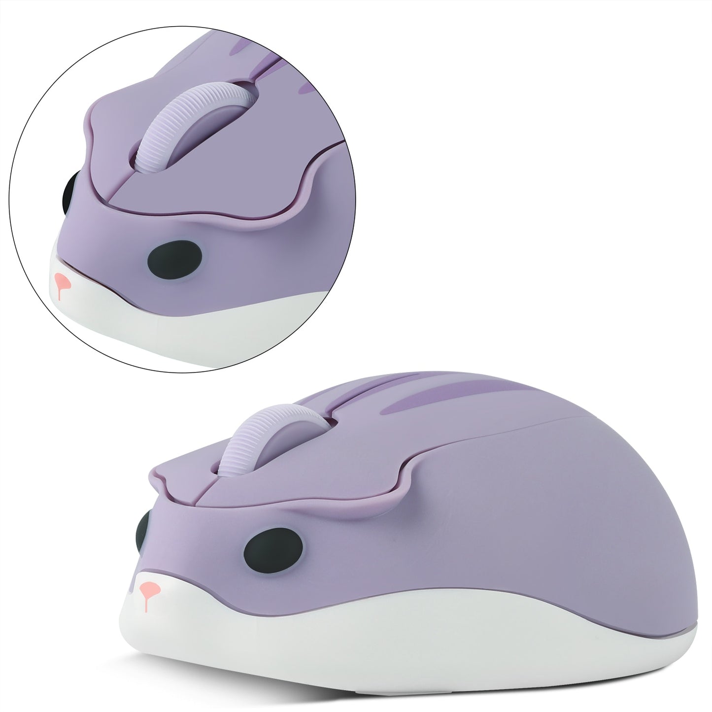 Wireless 2.4G Cute Mouse Hamster Designed Creative Mause Ergonomic USB Optical Mini 1200 DPI Mini Mice Kid Gifts For PC Laptop