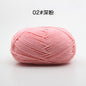 50g/Set 4ply Milk Cotton Knitting Wool Yarn Needlework Dyed Lanas For Crochet Craft Sweater Hat Dolls At Low Price