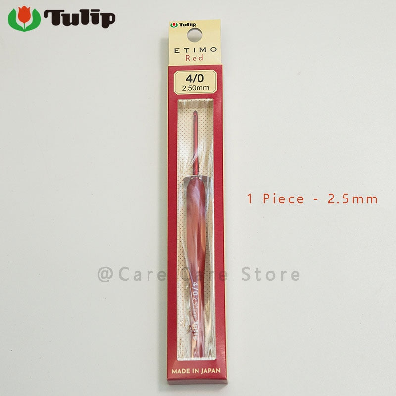 1 PieceTulip Red Crochet Needle With Free Shipping Tulip Crochet Hooks Set Crochet Tulip Needle Knitting Needles Set Tulip Etimo