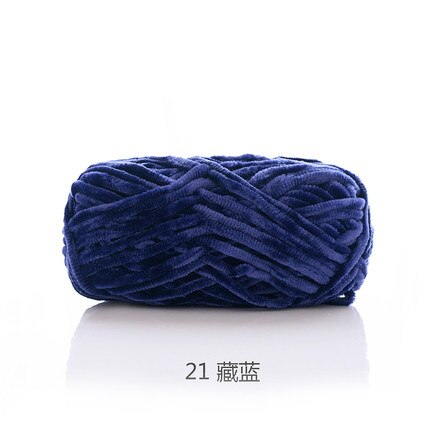 100g 80M Chenille Velvet Knitting Yarn Wool Thick Warm Crochet Knitting Yarns Cotton Baby Woolen DIY hand-knitted Sweater