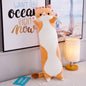 50-130CM Plush Toys Animal Cat Cute Creative Long Soft Toys Office Break Nap Sleeping Pillow Cushion Stuffed Gift Doll for Kids