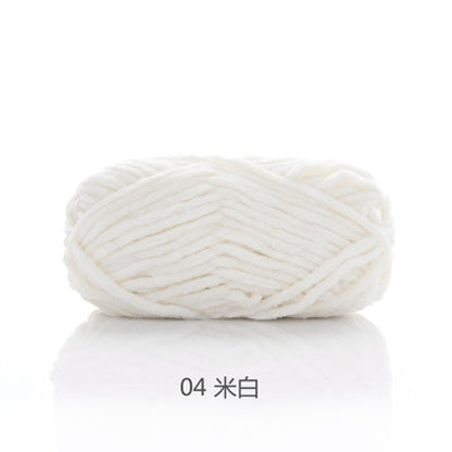 100g 80M Chenille Velvet Knitting Yarn Wool Thick Warm Crochet Knitting Yarns Cotton Baby Woolen DIY hand-knitted Sweater