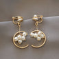 Fashion charm Creative pearl clip on Earrings Cute Handmade Earrings Womens ear clips Jewelry