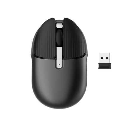 T37 Wireless Mouse USB1600dpi Rechargeable Office USB Mouse 2.4G Optical Mouse, Ergonomic Mouse for Laptop Desktop Sleep