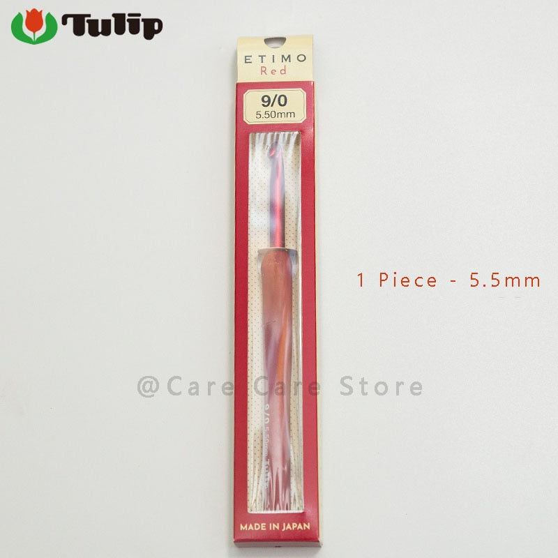 1 PieceTulip Red Crochet Needle With Free Shipping Tulip Crochet Hooks Set Crochet Tulip Needle Knitting Needles Set Tulip Etimo