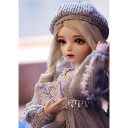 ⚠️ bjd doll 60cm gifts for girl Silver hair Doll With Clothes Change Eyes Doris Dolls Best Valentine&#39;s Day Gift bebe reborn