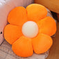 Furry Plush Flower Pillow Mat Stuffed Lifelike Colourful Peach Blossom Flower Shape Baby Home Soft Pillow Cushion Home Decor