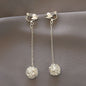 Fashion charm Creative pearl clip on Earrings Cute Handmade Earrings Womens ear clips Jewelry