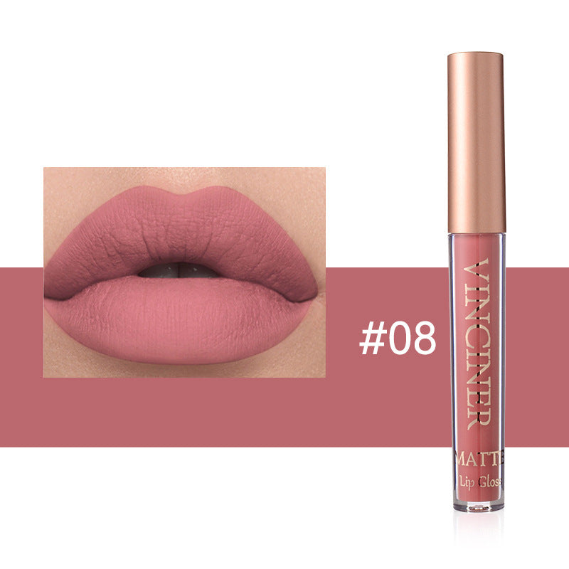 12 Colors Lip Lacquer Matte Liquid Lipstick Waterproof