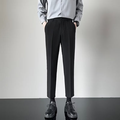 Casual Ninth Suit Pants Men's Spring And Autumn