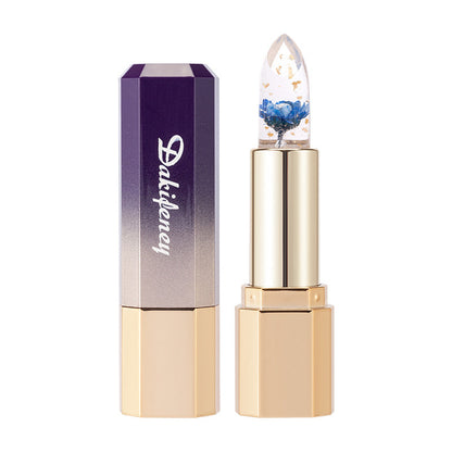 Petal Flower Lipstick Transparent Jelly Color Changing Temperature