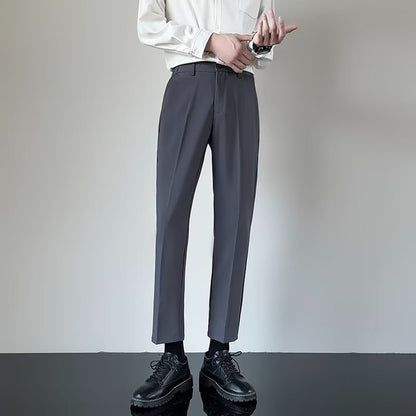 Casual Ninth Suit Pants Men's Spring And Autumn