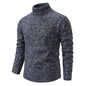 Men's Solid Color Sweater Casual Slim Fit