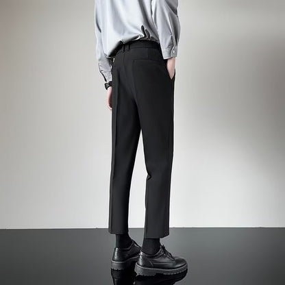 Casual Ninth Suit Pants Men's Spring And Autumn