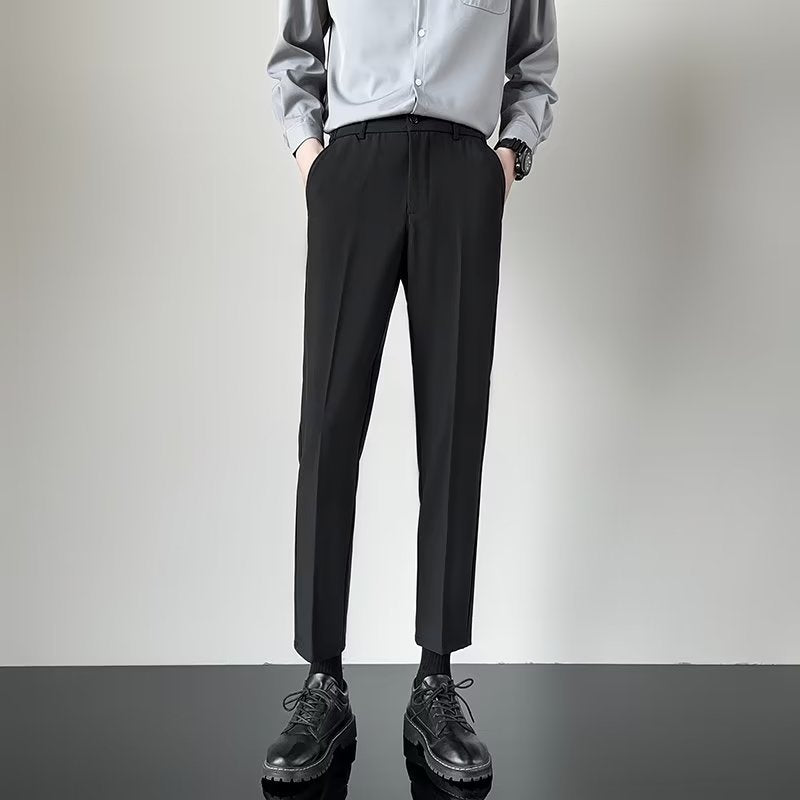 Casual Ninth Suit Pants Men's Spring And Autumn