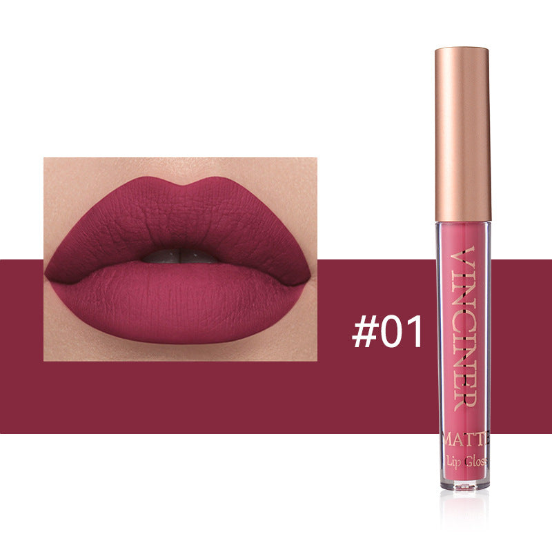 12 Colors Lip Lacquer Matte Liquid Lipstick Waterproof