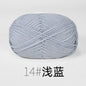 50g/Set Milk Cotton Yarn Knitting Wool for Hand Knitting Yarn Crochet Craft Sweater Hat Threads for Knitting Crochet Supplies