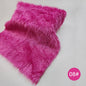 3cm Pile Length Artificial Plush Fox Fur Fabric For Making Cotton Doll Hair 38x43cm Falling Water Plush Fabric Sewing Material