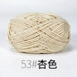 50g/Set Milk Cotton Yarn Knitting Wool for Hand Knitting Yarn Crochet Craft Sweater Hat Threads for Knitting Crochet Supplies