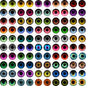 50Pcs 6/8/10/12mm Doll Glass Eye Round Dragon Cat Eyes In Pairs Flatback Cabochons Decoration Keychain DIY Accessories