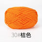 50g/Set Milk Cotton Yarn Knitting Wool for Hand Knitting Yarn Crochet Craft Sweater Hat Threads for Knitting Crochet Supplies