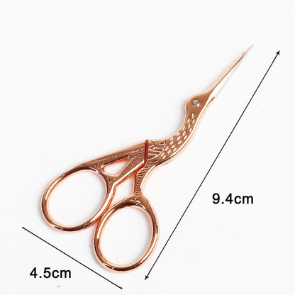 1Pcs Colorful Stainless Steel Antique Scissors European Classic Craft Knitting Sewing Handicraft Scissor DIY Jewelry Tools New