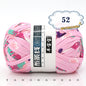 1pc 100g Thick Cloth Yarn Soft Colored Yarn for Hand Knitting Woven Bag Carpet DIY Hand-knitted Material