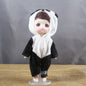 ⚠️16cm BJD Doll Full Set 13 Moveable Joint Dolls Cartoon Dress Bjd Toy Smile Face Newest Dress Make Up Toys Girls Gift Dolls