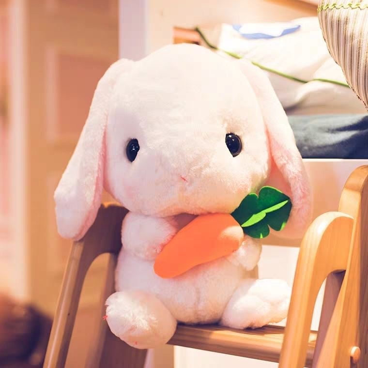 43cm Cute Stuffed Rabbit Plush Toy Soft Toys cushion Bunny Kid Pillow Doll Birthday Gifts for Children Baby Accompany Sleep Toy