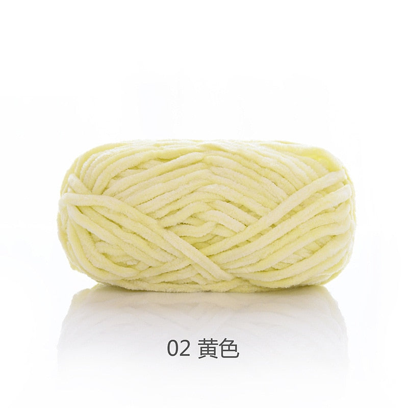 50g/Ball DIY Knitting Yarn Wool Line Baby Scarf Hat Soft Thickness Lanas Crochet Thread Chunky Wholesale Freeshipping Dropship