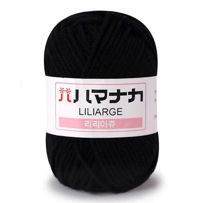 25g Soft Milk Cotton Knitting Yarn Anti-Pilling High Quality Knitting 4ply Cotton Yarn For Crochet Scarf Sweater Hat Doll Craft