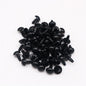 6-14mm Black Plastic Eye For Craft Doll Decoration Accessories Safety Eyes Amigurumi For Toy Animal Eye Doll Toys 50/100pcs