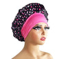 New Satin Bonnet Silk Night Sleeping Cap For Women Curly Braid Hair Multi Style Printing