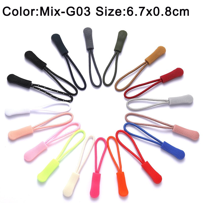 5/10Pcs Metal Zipper Pull Replacement Detachable Zipper Slider Pull Tab Repair Kit for Clothing Jacket Diy Craft Sewing Zip Head