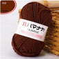 Milk Sweet Soft Cotton Baby Knitting Wool Yarn Thick Yarn Fiber Velvet Yarn Hand Knitting Wool Crochet Yarn for DIY Sweater