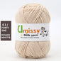 1pc Wholesale Price High Quality Soft Warm DIY Milk Cotton Threads Baby Wool For Hand Knitting Crochet Yarn 50g/PC