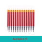 25PCS Gel pen Set Neutral Pen smooth writing fastdry 0.5mm Black blue red color Replacable refill school Stationery Supplies