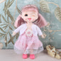 ⚠️16cm BJD Doll Full Set 13 Moveable Joint Dolls Cartoon Dress Bjd Toy Smile Face Newest Dress Make Up Toys Girls Gift Dolls