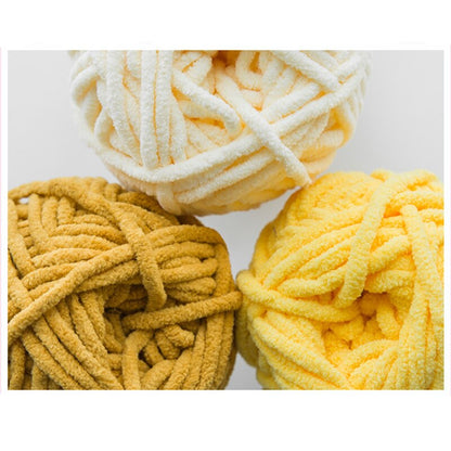 50g Thick Velvet Yarn Handmade DIY Knitting Yarn Wool Line Baby Scarf Hat Soft Chenille Yarn Knit Wol