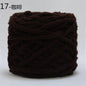 100g/ball Chenille Knitting Yarn Soft Ice Strip Line Cotton Yarn DIY Wool Yarn for Hand Knitting Scarf Thick Wool Yarn Wholesale