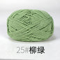 50g/Set 4ply Milk Cotton Knitting Wool Yarn Needlework Dyed Lanas for Crochet Craft Sweater Hat Dolls Hand Knitting DIY Sweater