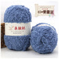 Soft Smooth Yarn Baby Knitting Wool Yarn Thick Yarn Fiber Velvet Yarn Hand Knitting Wool Crochet Yarn for DIY Sweater Cloth