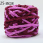 100g/ball Chenille Knitting Yarn Soft Ice Strip Line Cotton Yarn DIY Wool Yarn for Hand Knitting Scarf Thick Wool Yarn Wholesale